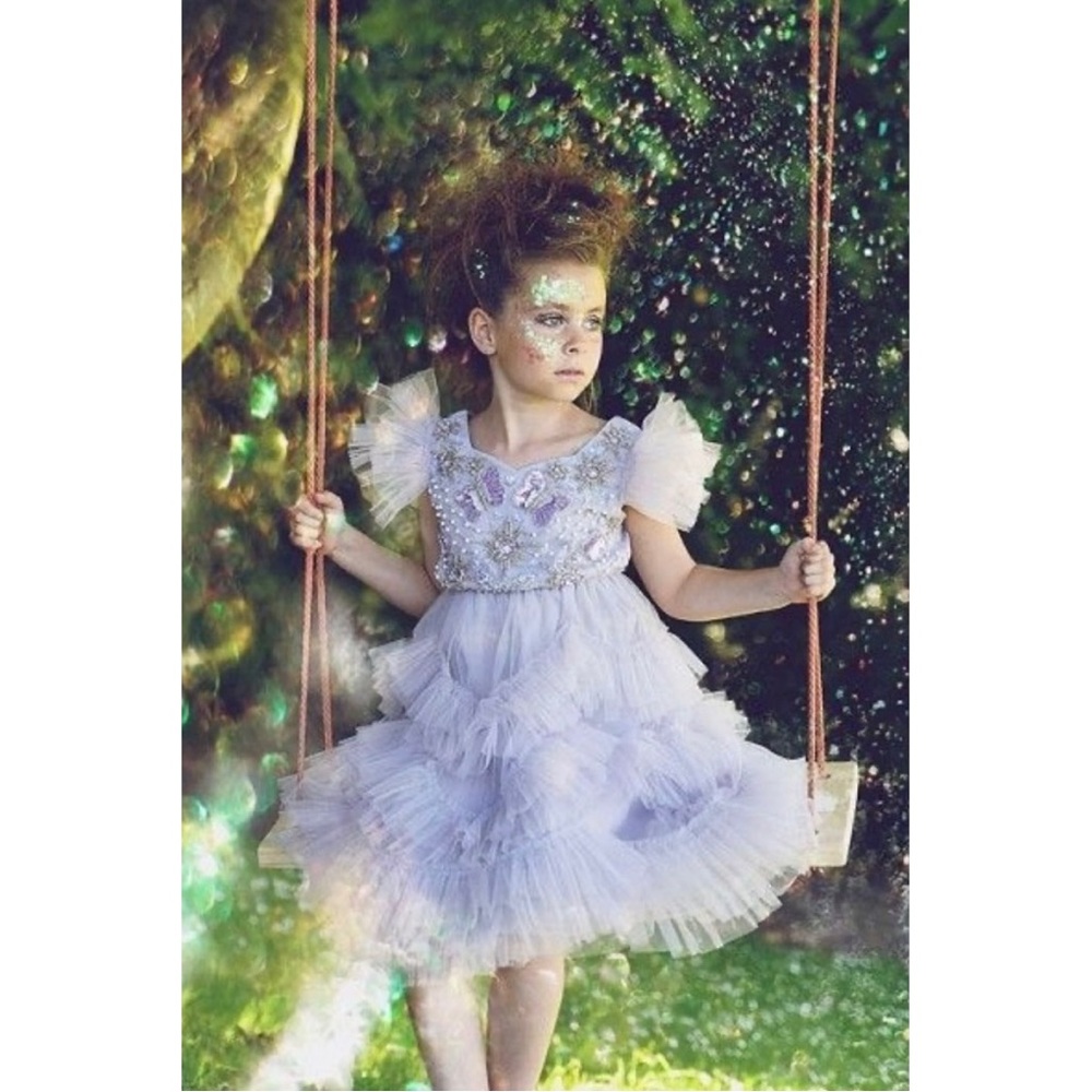 Beautiful ooh! La, La! Couture Boutique dress - girls size 5